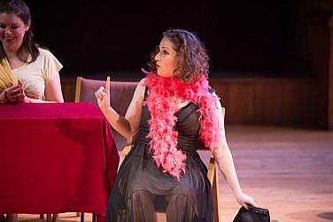 Pythia in We've Got Our Eye on You by Nkeiru Okeye with Hartford Opera Theater Photograph by Kim Bova Photography