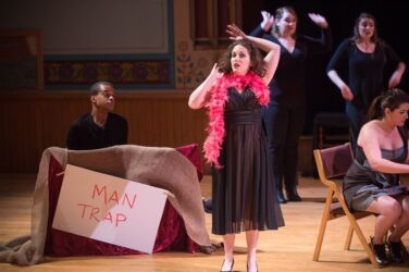 Pythia in We've Got Our Eye on You by Nkeiru Okeye with Hartford Opera Theater Photograph by Kim Bova Photography