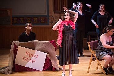 Pythia in We've Got Our Eye on You by Nkeiru Okeye with Hartford Opera Theater Photograph by Kim Bova Photography