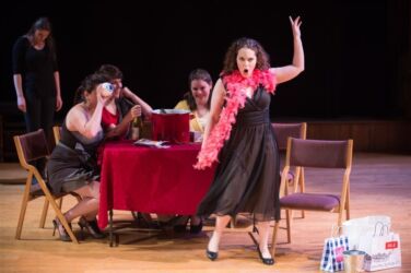 Pythia in We've Got Our Eye on You by Nkeiru Okeye with Hartford Opera Theater Photograph by Kim Bova Photography