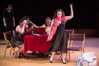 Pythia in We've Got Our Eye on You by Nkeiru Okeye with Hartford Opera Theater Photograph by Kim Bova Photography